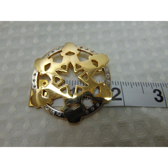 El Zaribah Lady Ronda 2010 RG Awards Fresno, CA Gold Tone Pin With Rhinestones - Picture 5 of 8